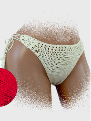 Tropicana Tassels: Boho Breeze Bikini - Низ Бікіні В'язаний Гачком