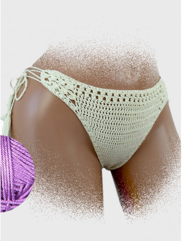 Tropicana Tassels: Boho Breeze Bikini - Низ Бікіні В'язаний Гачком