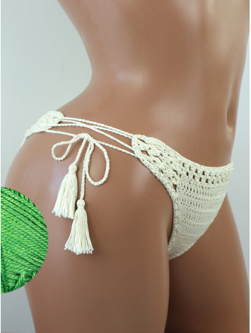 Tropicana Tassels: Boho Breeze Bikini - Низ Бікіні В'язаний Гачком