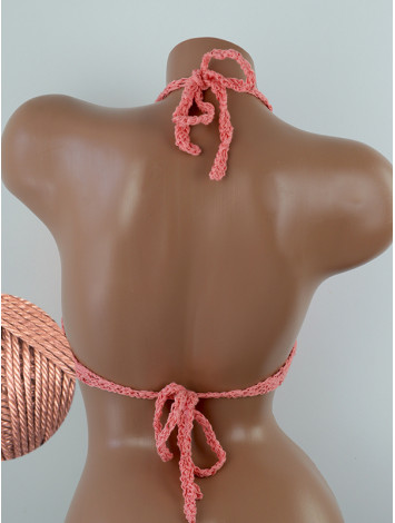 Diamond Net: Lace-Up Cinched - Топ В'язаний Гачком