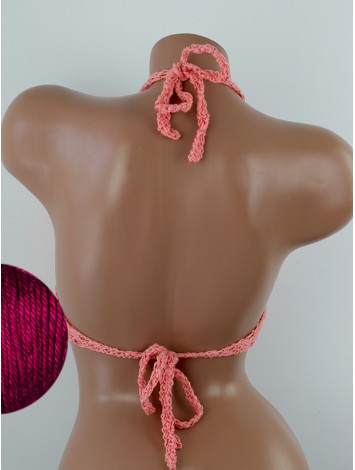 Diamond Net: Lace-Up Cinched - Топ В'язаний Гачком