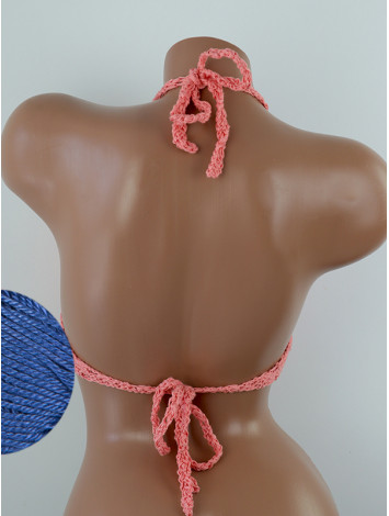 Diamond Net: Lace-Up Cinched - Топ В'язаний Гачком