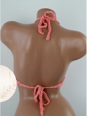 Diamond Net: Lace-Up Cinched - Топ В'язаний Гачком