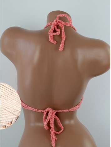 Diamond Net: Lace-Up Cinched - Топ В'язаний Гачком