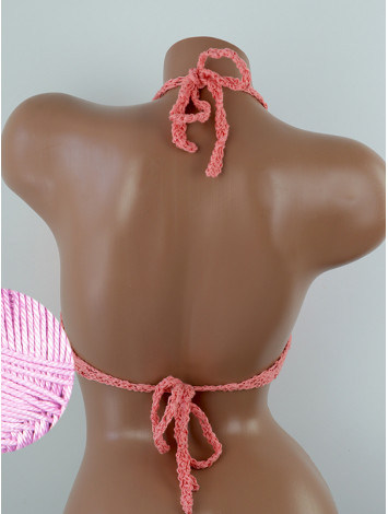 Diamond Net: Lace-Up Cinched - Топ В'язаний Гачком