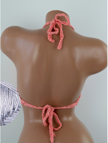 Diamond Net: Lace-Up Cinched - Топ В'язаний Гачком