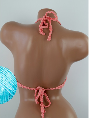 Diamond Net: Lace-Up Cinched - Топ В'язаний Гачком