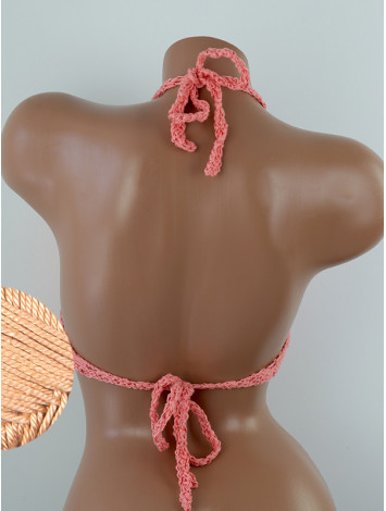 Diamond Net: Lace-Up Cinched - Топ В'язаний Гачком