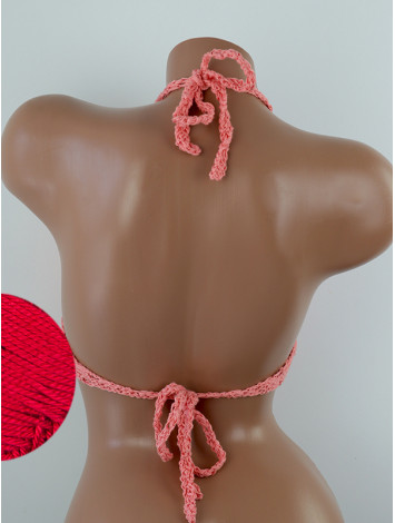 Diamond Net: Lace-Up Cinched - Топ В'язаний Гачком