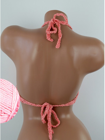 Diamond Net: Lace-Up Cinched - Топ В'язаний Гачком