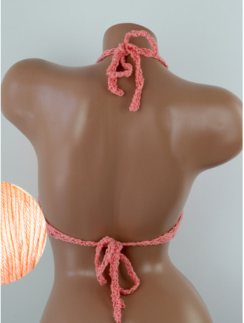 Diamond Net: Lace-Up Cinched - Топ В'язаний Гачком