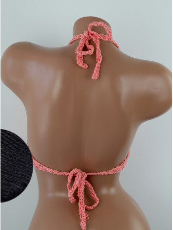 Diamond Net: Lace-Up Cinched - Топ В'язаний Гачком