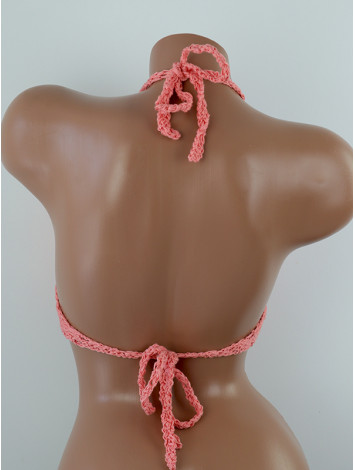 Diamond Net: Lace-Up Cinched - Топ В'язаний Гачком