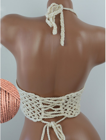 Corset-Style: Lace Labyrinth - Топ В'язаний Гачком