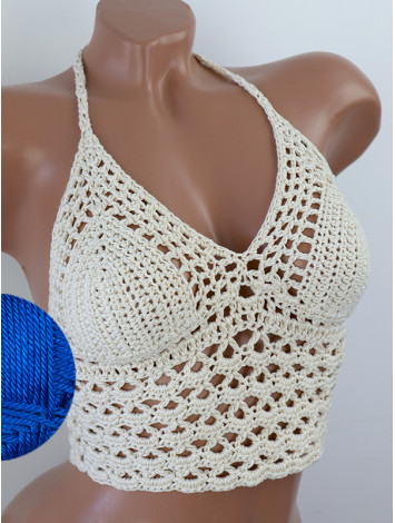 Corset-Style: Lace Labyrinth - Топ В'язаний Гачком