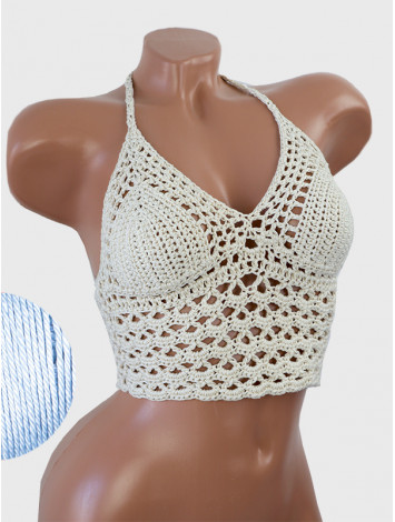 Corset-Style: Lace Labyrinth - Топ В'язаний Гачком