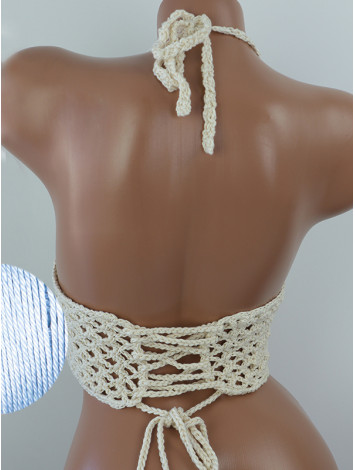 Corset-Style: Lace Labyrinth - Топ В'язаний Гачком