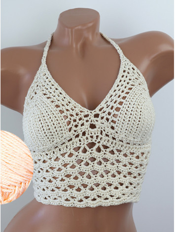 Corset-Style: Lace Labyrinth - Топ В'язаний Гачком