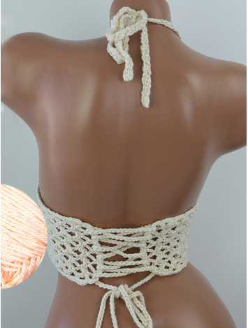 Corset-Style: Lace Labyrinth - Топ В'язаний Гачком