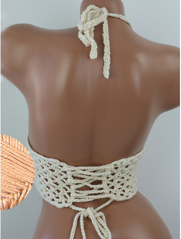 Corset-Style: Lace Labyrinth - Топ В'язаний Гачком