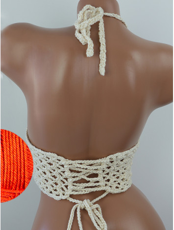 Corset-Style: Lace Labyrinth - Топ В'язаний Гачком