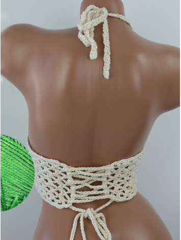 Corset-Style: Lace Labyrinth - Топ В'язаний Гачком