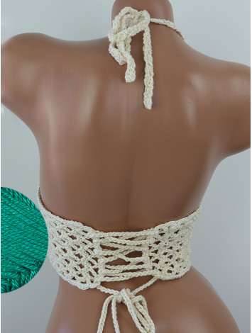 Corset-Style: Lace Labyrinth - Топ В'язаний Гачком