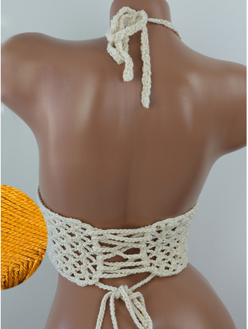 Corset-Style: Lace Labyrinth - Топ В'язаний Гачком