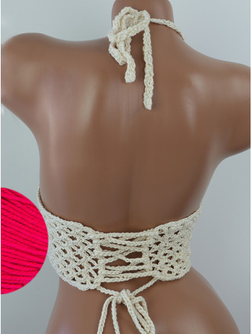 Corset-Style: Lace Labyrinth - Топ В'язаний Гачком