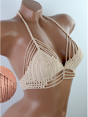 Open Stitch: Weave-Up Embrace - Топ В'язаний Гачком