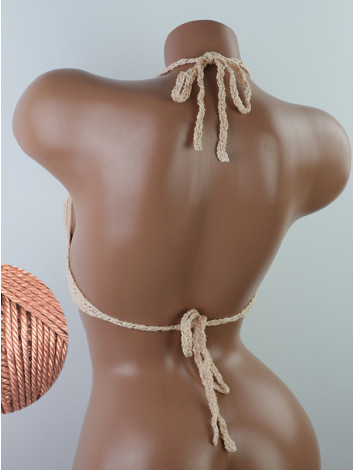 Open Stitch: Weave-Up Embrace - Топ В'язаний Гачком