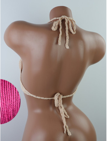 Open Stitch: Weave-Up Embrace - Топ В'язаний Гачком