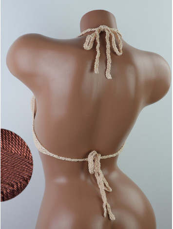 Open Stitch: Weave-Up Embrace - Топ В'язаний Гачком