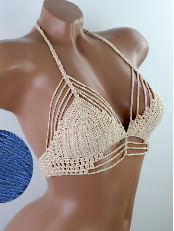 Open Stitch: Weave-Up Embrace - Топ В'язаний Гачком