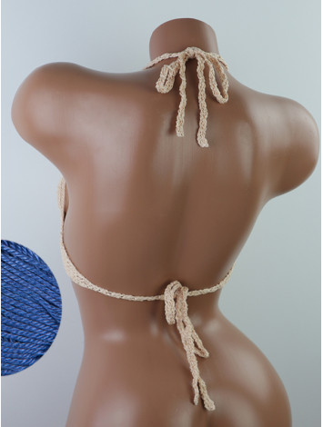 Open Stitch: Weave-Up Embrace - Топ В'язаний Гачком