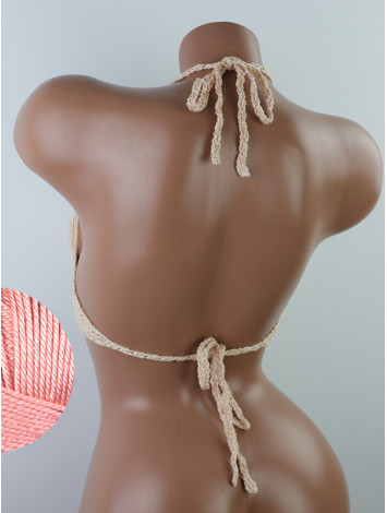 Open Stitch: Weave-Up Embrace - Топ В'язаний Гачком