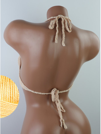 Open Stitch: Weave-Up Embrace - Топ В'язаний Гачком