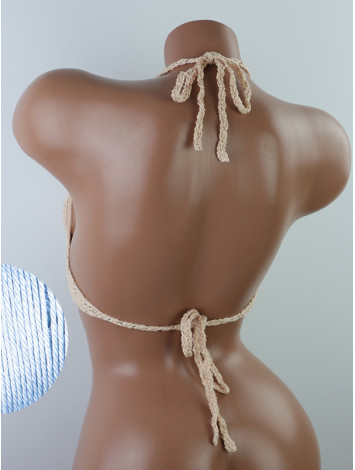 Open Stitch: Weave-Up Embrace - Топ В'язаний Гачком