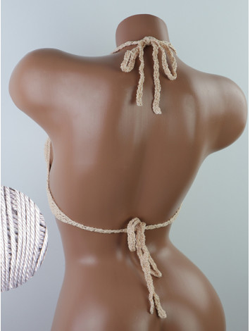 Open Stitch: Weave-Up Embrace - Топ В'язаний Гачком