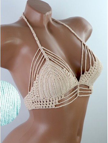 Open Stitch: Weave-Up Embrace - Топ В'язаний Гачком