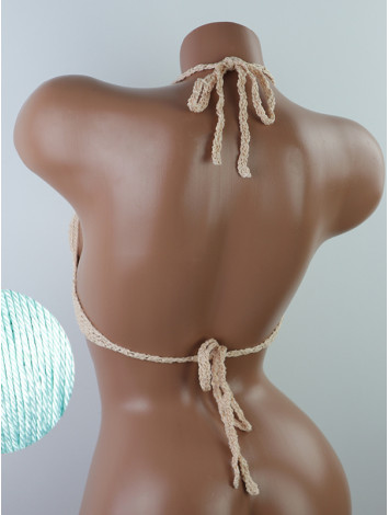 Open Stitch: Weave-Up Embrace - Топ В'язаний Гачком