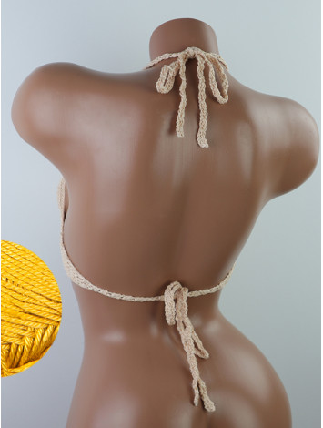 Open Stitch: Weave-Up Embrace - Топ В'язаний Гачком