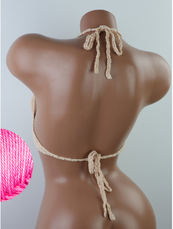 Open Stitch: Weave-Up Embrace - Топ В'язаний Гачком