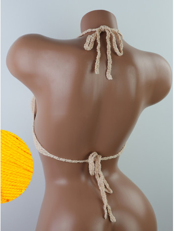 Open Stitch: Weave-Up Embrace - Топ В'язаний Гачком