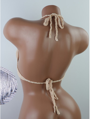 Open Stitch: Weave-Up Embrace - Топ В'язаний Гачком