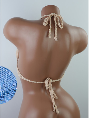 Open Stitch: Weave-Up Embrace - Топ В'язаний Гачком