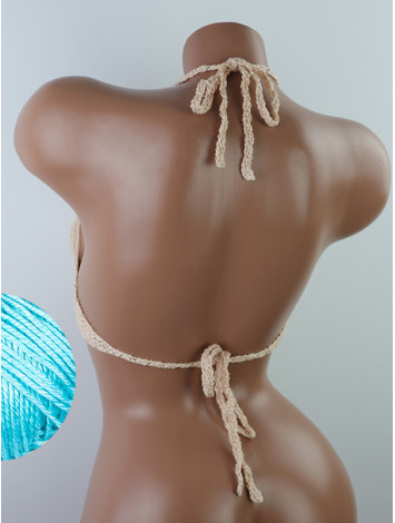 Open Stitch: Weave-Up Embrace - Топ В'язаний Гачком