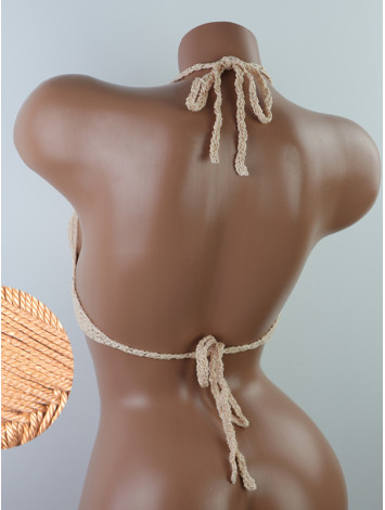 Open Stitch: Weave-Up Embrace - Топ В'язаний Гачком