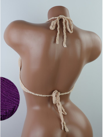 Open Stitch: Weave-Up Embrace - Топ В'язаний Гачком