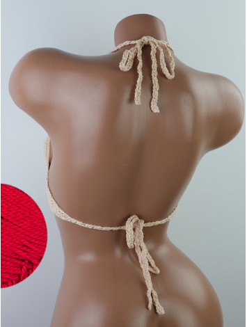 Open Stitch: Weave-Up Embrace - Топ В'язаний Гачком